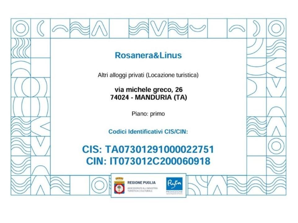 Rosanera&Linus Villa Manduria Ngoại thất bức ảnh